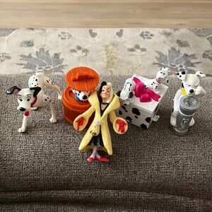 Vintage 101 Dalmatian Dog McDonald Figures